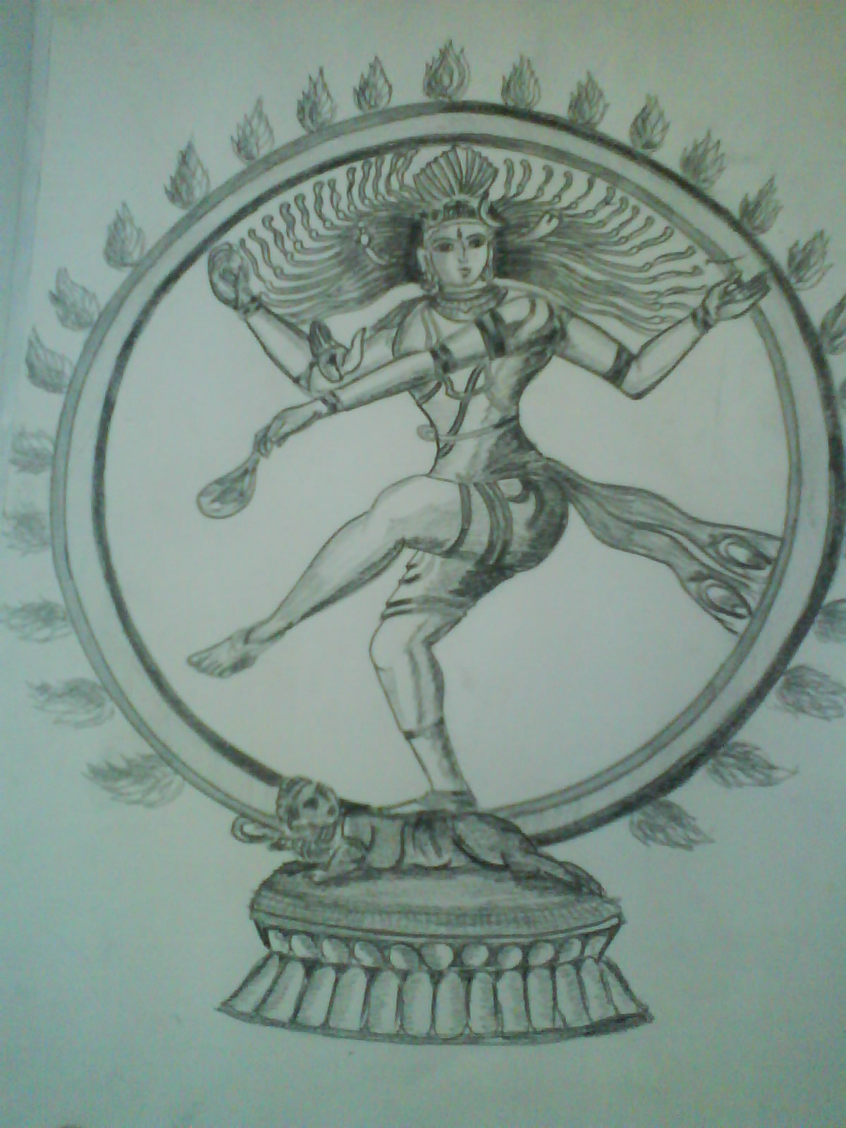 Featured image of post Nataraja Sketch Statue of indian lord shiva nataraja sculpture